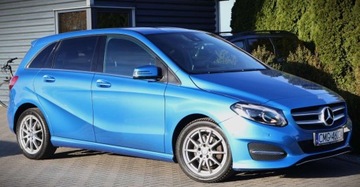 Mercedes Klasa B W246 Sports Tourer Facelifting 1.6 180 BlueEFFICIENCY Edition 122KM 2016 Mercedes-Benz Klasa B (Nr.024) 1.6 122 KM Nawigacja Kliamtyzacja Parktron, zdjęcie 1
