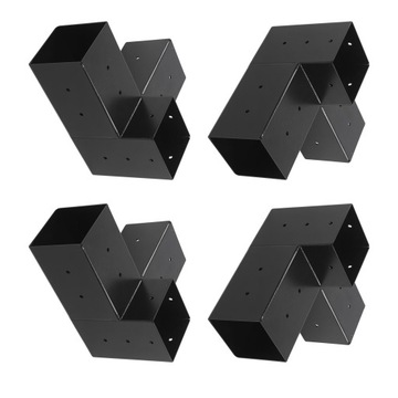 Wspornik do pergoli ze stali DIY Zestaw okuć do podwyższonego stojaka 0F