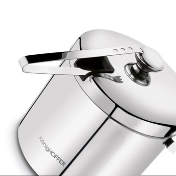 Большое ВЕДРО ДЛЯ ЛЬДА с щипцами СТАЛЬНОЙ БАНОК ДЛЯ ЛЬДА 3л С КРЫШКОЙ