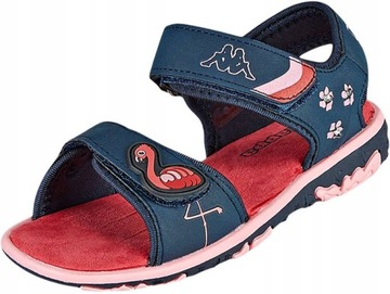 BUTY DZIECIĘCE KAPPA SANDAŁY ŚWIECĄCE LED ROZM. 28