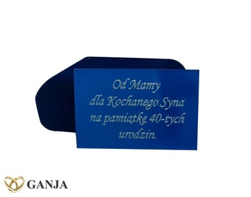 Blaszka grawerowana okolicznościowa