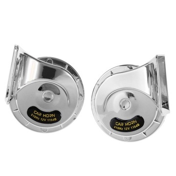 2 шт., 12 В, 115 дБ, универсальный автомобильный электромобиль