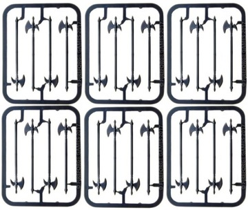 Halbards - halabarda halabardy 24 szt. 5cm