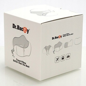 Подголовник Подушка для шеи Travel DR.BACTY Black