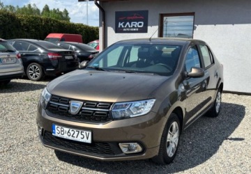 Dacia Logan II Sedan Facelifting 0.9 TCe 90KM 2018 Dacia Logan Polski salon Bezwypadkowy Benzyna 90KM, zdjęcie 1