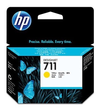 Tusz Hp 711 Yellow CZ132A 29 ml ORYGINAŁ