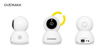 Беспроводная камера наблюдения 3 Мп FullHD 2304x1296px Wi-Fi + SD-карта