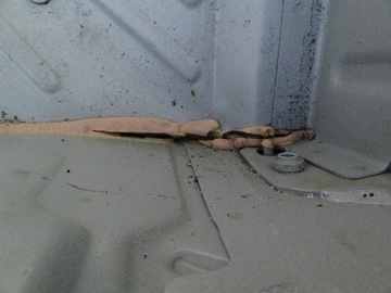 OPEL GRANDLAND X 2021 ЗАДНИЙ РЕМЕНЬ С НАПОЛЬНОЙ СТЕНКОЙ