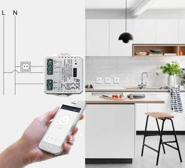 Модуль RTX MINI Релейный контроллер 1 канал TUYA ZigBee + RF