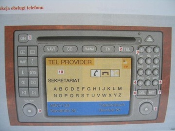 COMAND W210 Руководство по польскому языку Comand W163 CLK W208