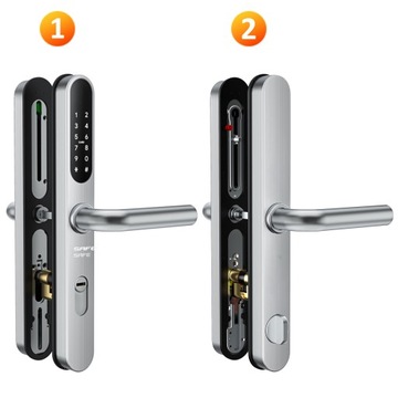Установить ЭЛЕКТРОННЫЙ ЗАМОК TTLOCK PIN-КОД ручка WIFI GATEWAY G2 Booking