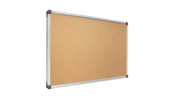 Tablica korkowa 180x100 100x180 ALU+pineski GRATIS