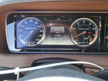 Mercedes Klasa S W222 2016 Mercedes-Benz Klasa S 2016 MERCEDES-BENZ S 63 AMG silnik 5.5 L 5.5 Benzyna, zdjęcie 9
