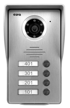 KASETA ZEWNĘTRZNA WIDEODOMOFONU ''EURA'' VDA-35A3 wizytownik