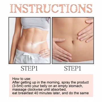 Спрей-сжигатель жира для похудения от целлюлита на животе