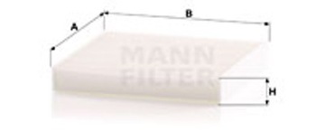 MANN-FILTER CU 1919 FILTR VENTILACE PROSTORU SPOLUJEZDCE