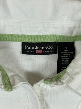 Ralph Lauren Longsleeve Polo Biały Logo Klasyk S