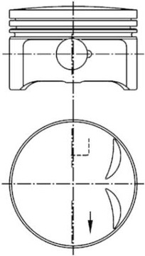 KOLBENSCHMIDT 94952600 PÍST