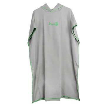 Пончо для пляжного серфинга можно заменить деревянным пончо.