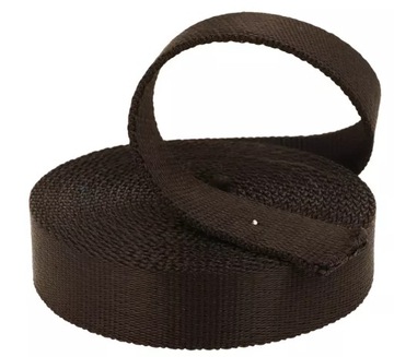 Taśma Nośna Polipropylenowa 25mm/2mm 5mb czarny