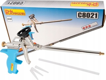 PISTOLET DO PIANY MONTAŻOWEJ Z TEFLONEM DŁUG 320MM