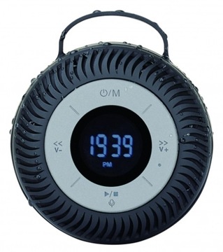 GŁOŚNIK PRYSZNICOWY BLUETOOTH FM AUX