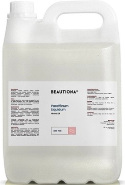 OLEJ PARAFINOWY FARMACEUTYCZNY CZYSTY NIETOKSYCZNY 100% CIEKŁA PARAFINA 5L
