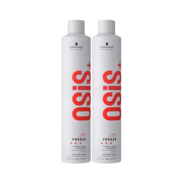 LAKIER SCHWARZKOPF OSIS+ FREEZE 500ML 2 SZTUKI