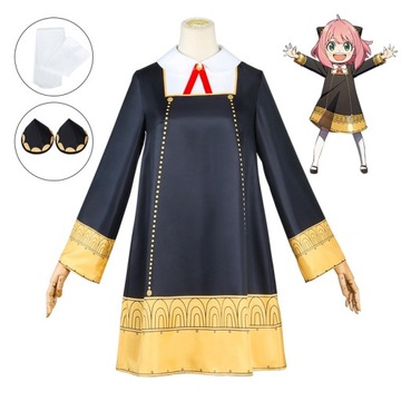 SPY×FAMILY Anya Forger Cosplay Anime Kostium
