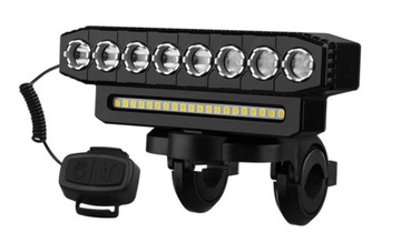 MOCNA LAMPA ROWEROWA PRZÓD LED 1000lm USB WOD