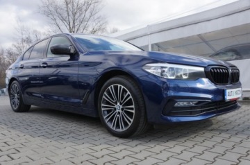 BMW Seria 5 G30-G31 Limuzyna 520d 190KM 2017 BMW Seria 5 2.0 Diesel 190 KM, 4x4, Navi, Kamera, LED, Polskora, Hak, GWAR, zdjęcie 10