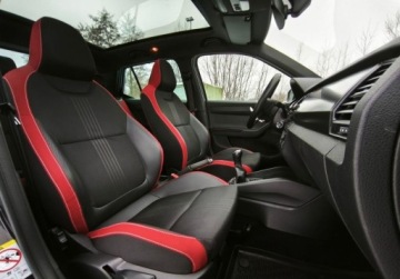 Skoda Fabia III Hatchback Facelifting 1.0 TSI 95KM 2021 Skoda Fabia Monte Carlo Pakiet Comfort, Panorama, Kamera cofania, KESSY, zdjęcie 16