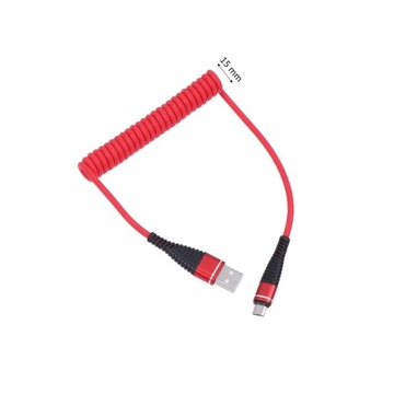 ПРУЖИННЫЙ ВЫДВИЖНОЙ USB-КАБЕЛЬ ДЛЯ ЗАРЯДКИ