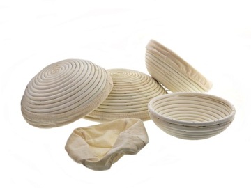 КОРЗИНА ДЛЯ РАССТАВКИ ХЛЕБА ИЗ РОТАНА, 21 см