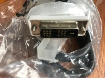 Kabel DELL DVI - DVI 1.8m , nowy ! , od monitorów DELL ! oryginał