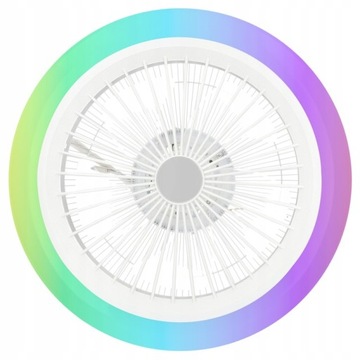 ПОТОЛОЧНЫЙ ВЕНТИЛЯТОР, ВЕНТИЛЯТОР, СВЕТОДИОДНЫЙ ПОТОЛОЧНЫЙ СВЕТИЛЬНИК RGB