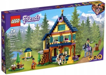 LEGO Friends 41683 Leśne centrum jeździeckie konie