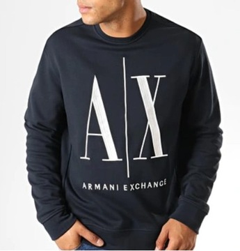 Armani Exchange bluza męska Granatowy L