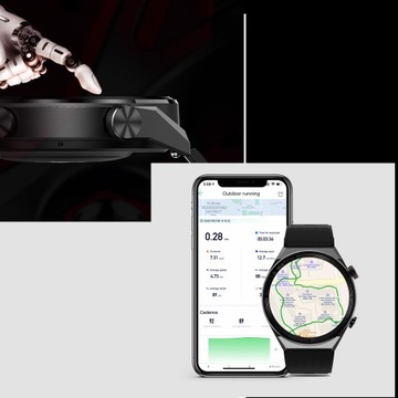 Zegarek męski SMARTWATCH Rubicon ROZMOWY KROKI SMS