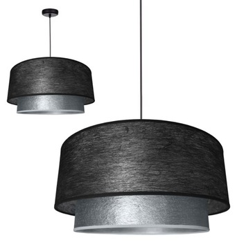 LAMPA WISZĄCA SUFITOWA ŻYRANDOL ABAŻUR NOWOCZESNA