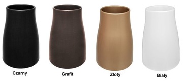 Wazon flakon Cmentarny Nowy 34cm 3 kolory