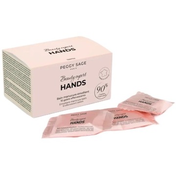 Peggy Sage Beauty Expert Hands zmiękczające tabletki do kąpieli przed