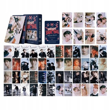 54Pcs/Box Kpop TXT Album Lomo Card Photocard