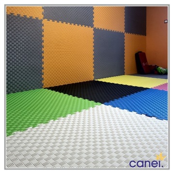 MATA do ĆWICZEŃ PUZZLE PIANKOWE GRUBA z PIANKI EVA 1m² PODŁOGĘ 1,5 cm