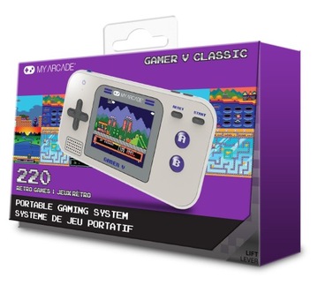 РЕТРО 220 ИГР МИНИ ПОРТАТИВНАЯ КОНСОЛЬ DGUN-3920