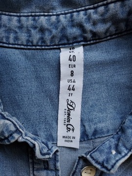 DENIM CO sukienka jeansowa jeans 38 40