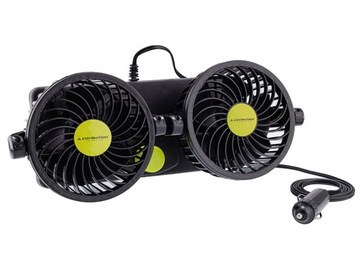 Wentylator wiatrak obrotowy 2x10cm 24V 8w