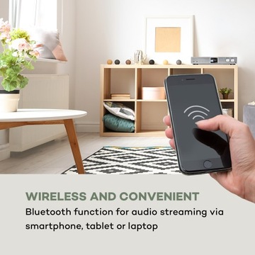 Hi-Fi тюнер Auna iTuner CD, DAB+/FM, CD, Wi-Fi