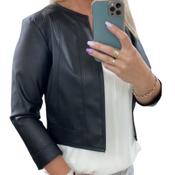 A03 BOLERKO RAMONESKA TOTAL LOOK CZARNY R.38