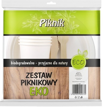 Zestaw Piknikowy EKO dla 4 osób